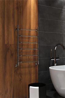 Полотенцесушитель водяной Indigo Roof LRW80-50 80x50 см хром